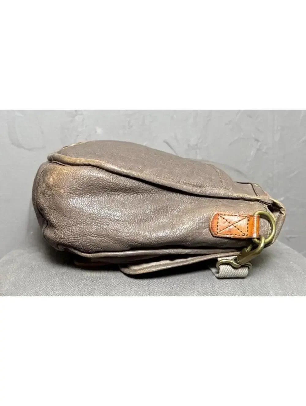 Y2K Leather Messenger Bag from FOSSIL Crossbody or Top Handle Laptop Bag